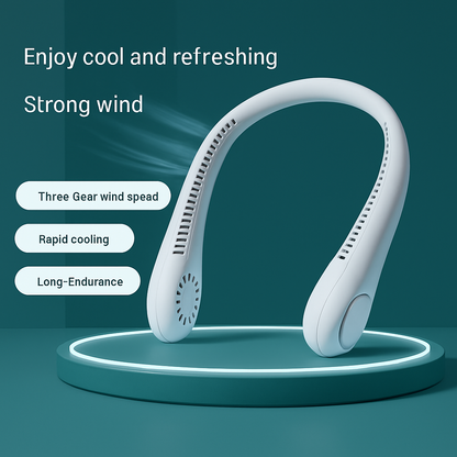Portable Neck Fan | Adjustable Personal Neck Fan For Women and Men Modern Design |Great Cooling Fan For Travel