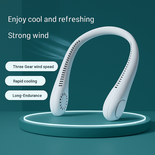 Portable Neck Fan | Adjustable Personal Neck Fan For Women and Men Modern Design |Great Cooling Fan For Travel